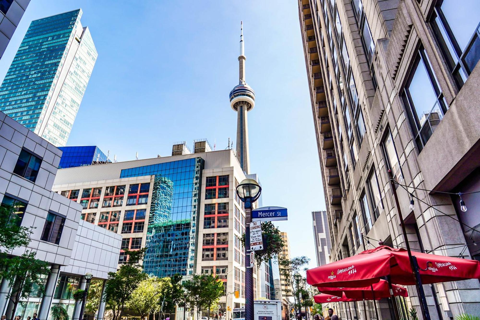 Chol Furnished Suites Heart Of Downtown Toronto, 2 Beds, Free Parking, Cn Tower View Exterior foto